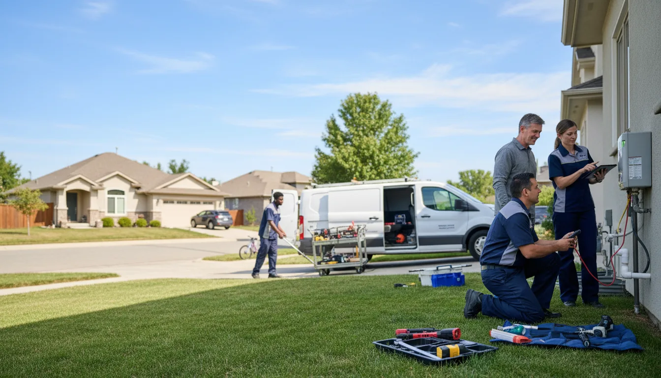 Tankless water heater service in Bellevue, MI